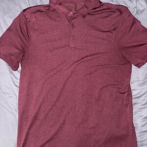New without Tags Men's Large Evolution Short-Sleeve Polo Shirt - Cassis